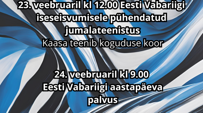 23.veebruaril kl 12.00 Eesti Vabariigi iseseisvumisele pühendatud jumalatee_20250201_165858_0000